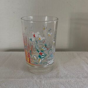 Walt Disney McDonalds 25th Anniversary Remember the Magic Glass